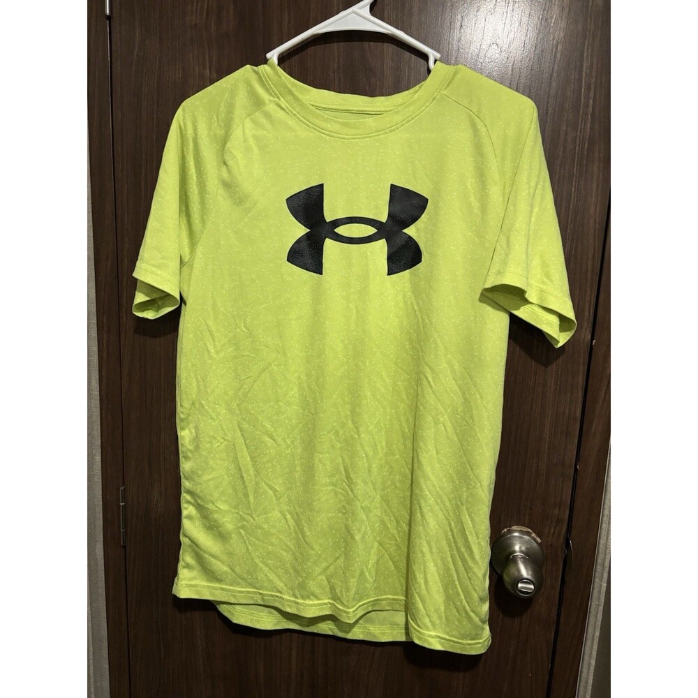 Under Armour heat gear neon YXL t-shirt youth